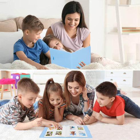 256 Photos Album for Fujifilm Instax Mini Camera/Polaroid 2”x3”Pictures, 2x3 Photo Album Book for Fujifilm Instax Mini 11 12 9 90 70 40 8 Instant ...