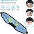 Wireless Sleep Mask,SKEYEOL Sleep Headphones,Adjustable&Washable Music Travel Sleeping Headset with Built-in Speakers Microphone Hands-free for Ai...