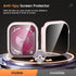 Goton Waterproof Privacy Case for Apple Watch Series 9 8 7 6 5 4 SE Ultra 40mm 44mm 41mm 45mm 49mm, Hard PC Bumper Tempered Glass Screen Protector...