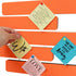 Felt Pin Board Bar Strips Bulletin Board for Bedrooms Offices Home Wall Decoration, Notice Board Self Adhesive Cork Board with 35 Push Pins for Pa...
