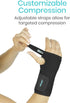 Vive Wrist Brace - Carpal Tunnel Hand Compression Support Wrap for Men, Women, Tendinitis, Bowling, Sports Injuries Pain Relief - Removable Splint...