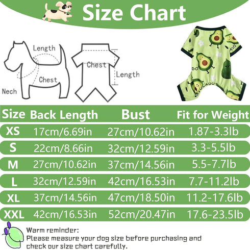 Dog Pajamas for Small Dogs, Chihuahua Pajamas, Puppy Clothes, Extra Small Puppy Pjs, Soft Pet Onesies,Dog Shirts Chihuahua Yorkie Teacup Cat Cloth...