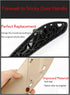 Jaronx Compatible with BMW 3 Series 4 Series Door Handle, Driver Side Left Front Inner Door Pull Handle Replacement (Compatible with BMW 320i,328i...