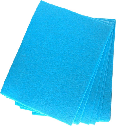 Playfully Ever After 9x12 inch Stiffened Acrylic Felt 20pc Sheet Pack (Light Blue)...