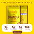 Kiss My Keto Granola Cereal – Salted Caramel Keto Granola Low Carb Cereal (2g-Net) Low Sugar Granola – Grain Free Granola Keto Cereal, Gluten Free...