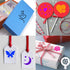 Konsait 20Pack Valentine's Day Cake Stencil Templates Decoration, Reusable Valentine Day Cake Cookies Baking Painting Mold Tools, for Decorating D...