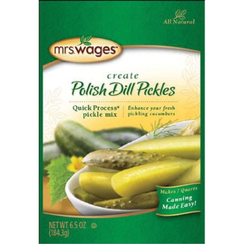 Mrs. Wages Quick Process Pickling Mix-1 Sweet Pickle Mix...