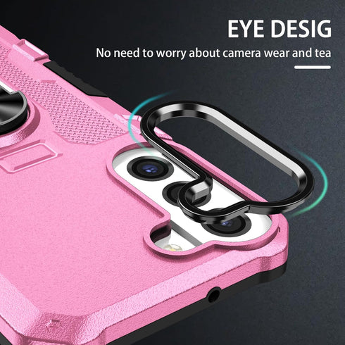for Samung Galaxy S22 Plus Case S22+ Plus Case with Ring Kickstand Military Grade Shockproof Case Cover Anti-Scratch Protective Armor for Galaxy S...