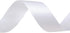 VATIN Double Face White Satin Ribbon 1" Continuous 25 Yards,White Polyester Fabric Ribbon use for Bows Bouquet, Gift Wrapping, Floral Arrangement ...