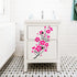 6 PCS Vine Leaf Rose Stencil Cherry Blossom Stencil Bird Tree Branch Stencils Reusable Floral Flower Stencils for Painting on Wood Furniture Canva...