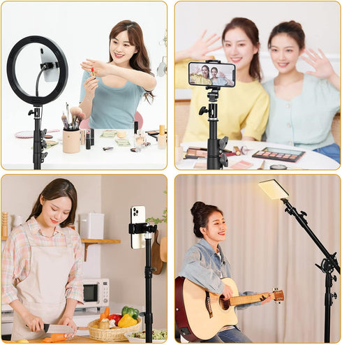 4PCS Light Stand Adapter Aluminum Rapid Adapter Convert with 1/4" Screw DSLR Mount Bracket Multi Functional Mount Bracket Adapter, Photo Studio, L...