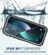 Design for iPhone 13 Pro Max Waterproof Case, Full Body Shockproof Dust Proof Phone Case Cover with Screen Protector for iPhone 13 Pro Max Case (B...