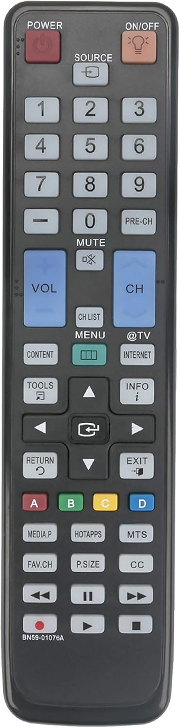 New BN59-01076A Replace Remote Sub BN59-01035A BN59-01043A fit for Samsung LCD TV LN40C670 LN55C670 LN46C670 UN32EH4000 UN46EH6000F UN55EH6000 LN4...