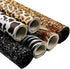 David angie Leopard Cow Animal Pattern Faux Leather Sheet Synthetic Leather Sheet 6Pcs 7.7" x 12.9" (20 cm x 33 cm) for DIY Projects (Assorted)...