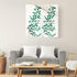 Large Vine Stencils for Painting on Wood Wall 16 Inch Reusable Branches Layering Leaf Leaves Stencils for Crafts Canvas Furniture Wall Drawing Car...