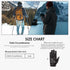 Long Keeper Men Leather Touchscreen Gloves Winter Driving Warm Wrist Gloves...