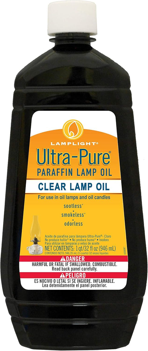 Lamplight 32 oz. Ultra-Pure Lamp Oil Clear/Colorless, 60009...