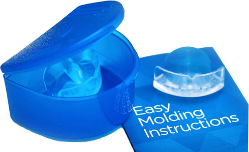 Dental Guard SMARTGUARD ELITE (2 Guards 1 Travel case) Front tooth Custom Anti Teeth Grinding Night Guard for Clenching - Dentist Designed - Bruxi...