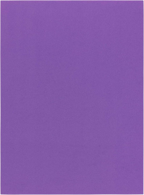 Hygloss Sheets Colorful Foam for DIY Arts & Craft, 12” x 18”, Purple, 10 Piece...