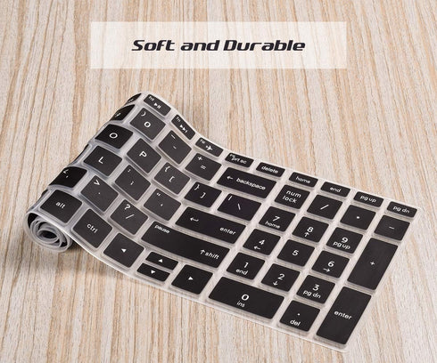 2 Pack Keyboard Cover for HP Laptop 15.6" 15-dw 15-dy 15-ef 15-da/db 15-bs/bw 15t 15z 15t-dy200 15t-dw300/HP Spectre x360 15t eb0043dx/HP Envy 17 ...
