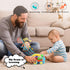 Baby Musical Toys Crawling Train: Tummy Time Interactive Learning Development Crawl Toy with LED Light Up for Boys Girls Automatically Avoid Obsta...