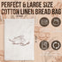3Pcs Linen Bread Bags with Inner Lining 20" x 14" - Large Bread Bags for Homemade Bread Sourdough, Organic Reusable Bread Storage Box Keeps Bread ...