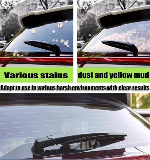 Rear Wiper Blade for Honda CR-V 2012-2016/Cadillac SRX 2010-2018/Hyundai Tucson 2004-2009 OEM Genuine Style (12" Rear Wiper Blade)...