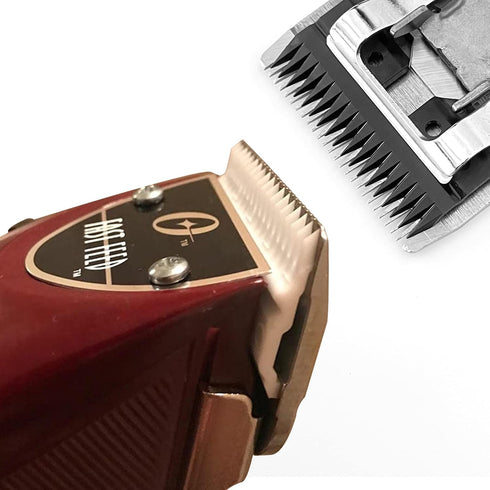 4pcs Oster Fast Feed Clipper Ceramic Blade - Pet Dog Cat Grooming Clipper Replacement Blades, for A5 Trimmer Series, for Andis 18 Teeth Detachable...