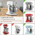 Mixer Slider Compatible with Kitchen aid Bowl Lift 5-8 Qt Stand Mixer Pine Wood - Kitchen Countertop Storage Mover Sliding Caddy for Kitchen Aid 5...