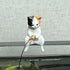 Resin Fish Tank Decorations Landscape Scenes Cute Fishing Cat Statue Figurines Ornament Aquarium Decor Miniature Animal Toys Aquarium Décor Themat...