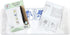 Tobin Flower Patch Stamped for Embroidery Pillowcases 20" x 30"......