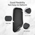 Silicone Sponge Holder Kitchen Sink Organizer Tray Dish Caddy Soap Dispenser, Scrubber Spoon Holder, Dishwashing Accessories (Black, 2 Pack)...