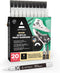 ARTEZA Acrylic Paint Markers, Set of 20 Black & White Acrylic Paint Pens, Art Markers for Glass, Pottery, Ceramic, Plastic, Rocks, and Canvas...