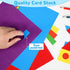 828 Shapes Math Pattern Play Craft Basic Shapes Circles Triangles Squares Ovals Creative Paper Shapes Art Pack Punch Out Geometric Shapes for in 3...