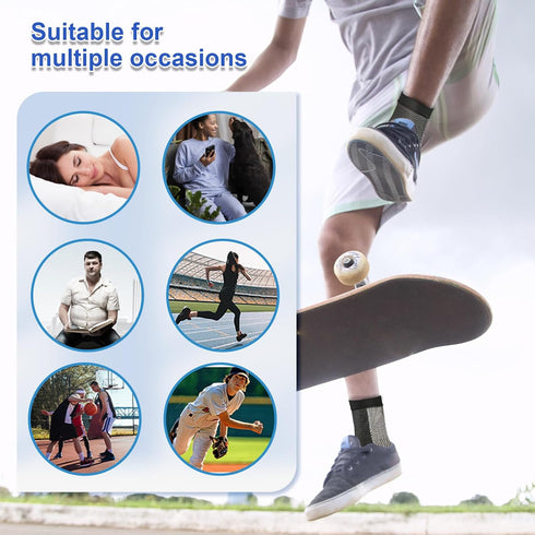 Neuropathy Socks for Women and Men, Soothe Compression Socks for Neuropathy Pain, Ankle Brace Plantar Fasciitis Socks for Relief of Foot Pain Swel...