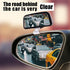 Car Blind Spot Mirror, Wide Angle Reversing Auxiliary Mirror, HD Car Rearview Mirror,Black, 1PCS...