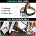 Headlamp LED Rechargeable, High Lumen Bright Head Lamp with 8 LED, USB Headlight, 4 Mode IPX4 Waterproof Head Flashlight for Outdoor Running Hunti...
