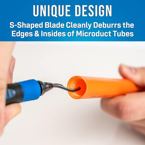 Jonard Tools DB-5 Rapid Microduct Deburring Tool, for Microducts, Brass, Steel, Aluminum, Copper, or PVC Pipes and 3D Printed Parts...