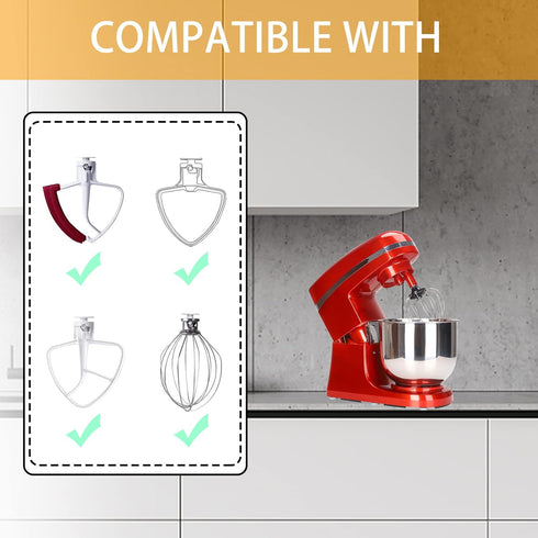 Stand Mixer Attachment Holders,4 Pack Kitchen Accessory Organizer Compatible with Kitchenaid Mixer Attachments Kitchenaid Mixer Accessories for St...