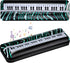 2 Pcs Inflatable Keyboard Piano Rock Star Toys Inflatable Party Props Electric Blow up Keyboard Piano Rock and Roll Party Decorations for Kids 80s...