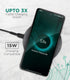 Encased Wireless Charger Pad for Samsung Models (Quick Charge 3.0) (Fast Charging Qi Enabled) Non-Slip, Case Compatible (Premium Metal Constructio...