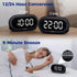 uscce Small Digital Clock for Bedroom: 6 Dimmable Brightness 4 Alarm Volume - Plug in Clock with Easy Operation for Bedside Desk...
