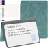 SAYEEC Whiteboard Notebook Portable Dry Erase Board with 3 Colors Fineliner Pens Blue PU Cover Erasable Handheld White Board Reusable Drawing Note...