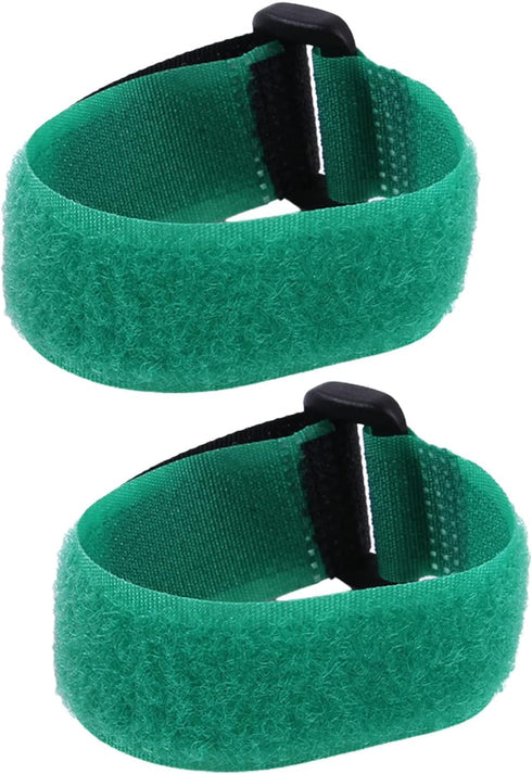 10Pcs Green Chicken Neckband Anti-Crowing Breathable Rooster Collar Adjustable for Farm Garden Tool Sets...