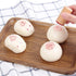 Wooden Cookie Molds Stamps Hand Pressure Cake Maker Mold Traditional Chinese Moon Cake Stamps Manual Round Wooden Dessert Seal Cookie Stamps Cooki...