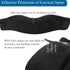 Neck Brace Neck Stretcher Cervical Collar for Neck Pain Relief and Improve Neck Tilt Neck Traction Device with Ice Silk Fabric and Soft Foam, Cerv...