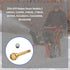 HAKATOP 12PK 192090 Shear Bolt & Nut Set for Husqvarna 532192090 532179828 532187494 532188243 588077501 601001986 AYP 192090 ST2109 ST230 ST261 S...