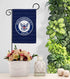 Breeze Decor Proud Grandparent Sailor Garden Flag Armed Forces Navy USN Seabee United State American Military Veteran Retire Official House Banner...
