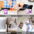 Adjustable Cell Phone Stand Desktop Phone Holder,Aluminum Portable Phone Stand for iPhone 14 13 12 11 8 7 6 Pro X XR XS Max Mini Huawei (Purple).....
