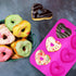3 Pack Silicone Donut Pan for Baking Donut Maker, Silicone Pancake Mold Non-stick Doughnut Pan Muffin Cupcake Bagel Making Tray...